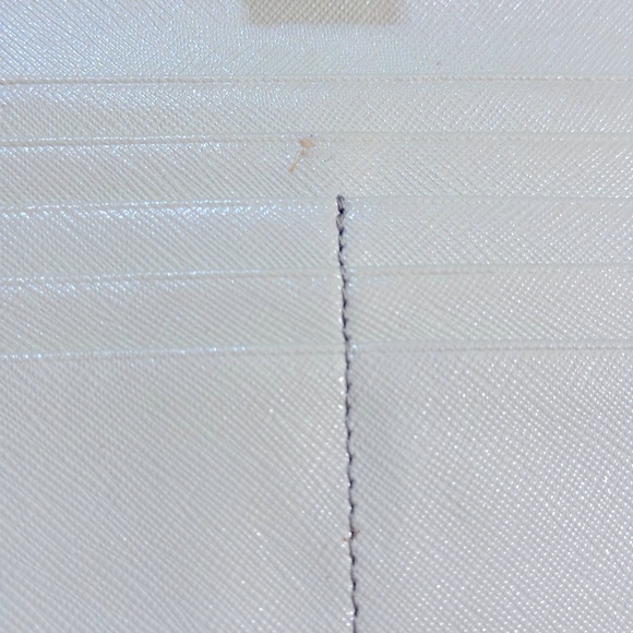 Vintage Tori Burch Envelope Clutch  in Pale Green - Picture 5 of 10